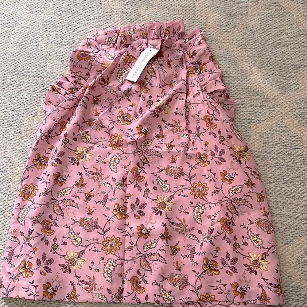 Janie and Jack floral top (has matching mother/daughter dress for sale)